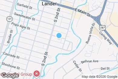 Map image of the property - 135 Popo Agie St