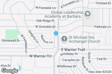 Map image of the property - 3023 Oak Ridge Pl
