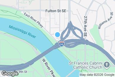 Map image of the property - 911 E River Pky