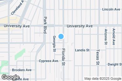 Map image of the property - 3760 Florida St