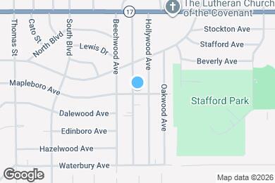 Map image of the property - 5437 Elmwood Ave