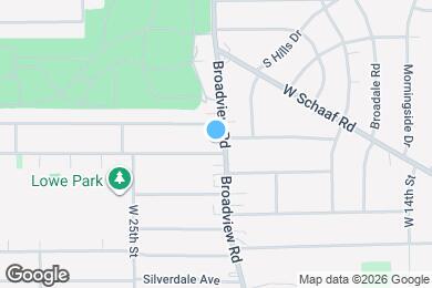 Map image of the property - 4760 Broadview Rd