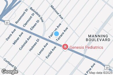 Map image of the property - 18 Terrace Ave