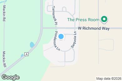 Map image of the property - 1739 Aspen Ct