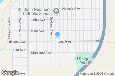 Map image of the property - 2629 E Orman Ave