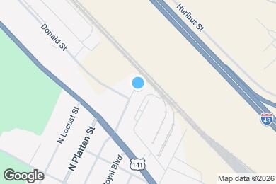 Map image of the property - 1378 Thrush St