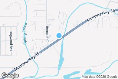 Map image of the property - 1679 Montana Hwy 35