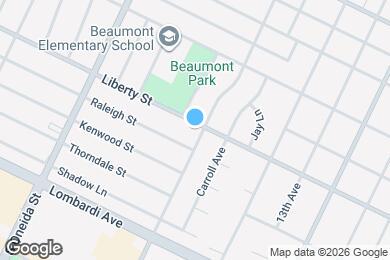 Map image of the property - 1702 Gross Ave