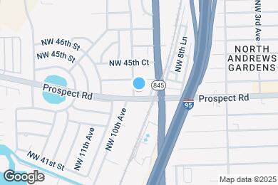 Map image of the property - 2bd/1bath with Central AC