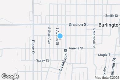 Map image of the property - 416 S Adams St