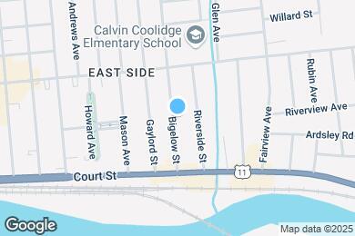 Map image of the property - 26 Bigelow St