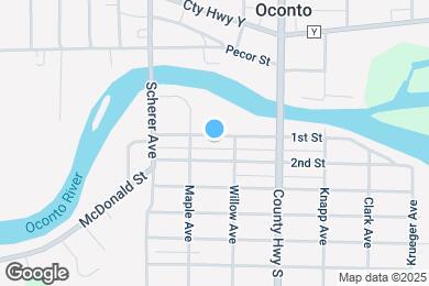 Map image of the property - 224 1st St