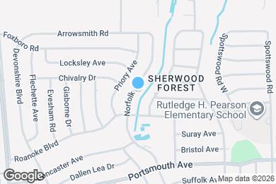 Map image of the property - 9561 Norfolk Blvd