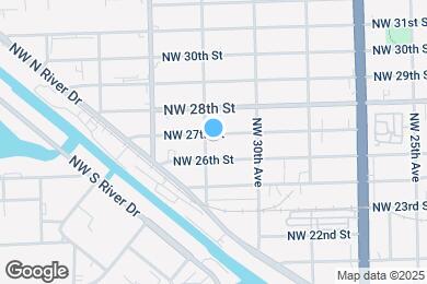 Map image of the property - 3096 NW 27th St