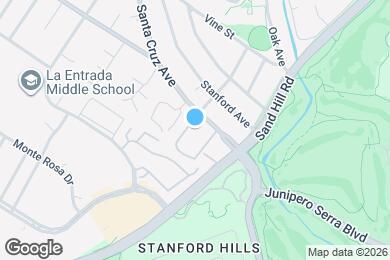 Map image of the property - 2140 Santa Cruz Ave