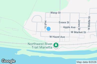 Map image of the property - 628 W Market St