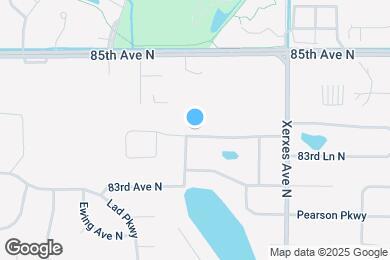 Map image of the property - 3316 84th Ave N