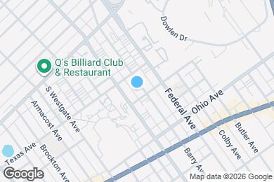 Map image of the property - 1329 Barry Ave