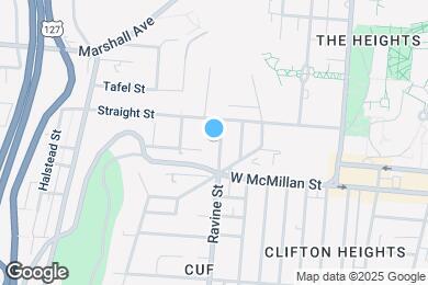 Map image of the property - 2521 Ravine St