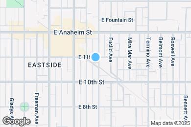 Map image of the property - 1075 Loma Ave
