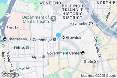 Map image of the property - 1 Bowdoin St