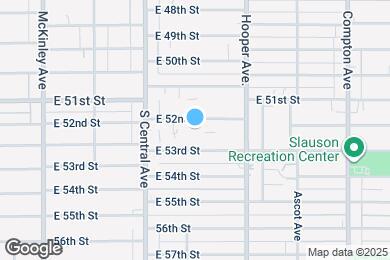 Map image of the property - 1182 E 52nd St