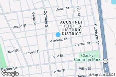 Map image of the property - 167 Merrimac St