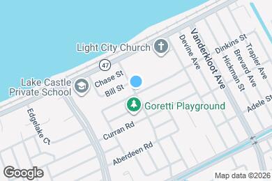 Map image of the property - 8703 Dinkins St