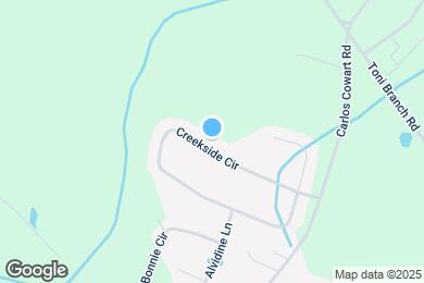 Map image of the property - 110 Creekside Cir