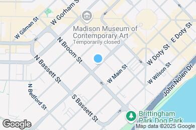 Map image of the property - 360 W Washington Ave