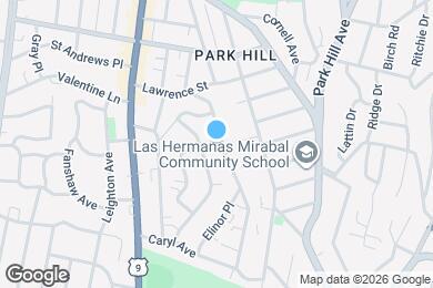 Map image of the property - 89 Saratoga Ave