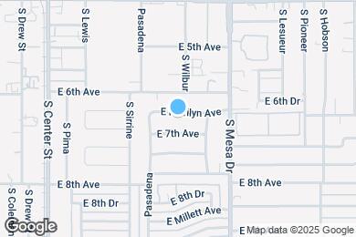 Map image of the property - 259 E Marilyn Ave
