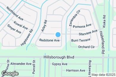 Map image of the property - 2478 Redstone Ave