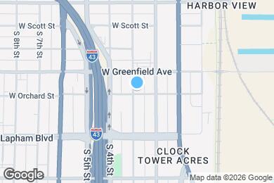 Map image of the property - 1438 S 3rd St