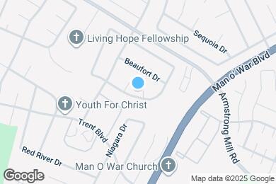 Map image of the property - 1520 Thames Dr
