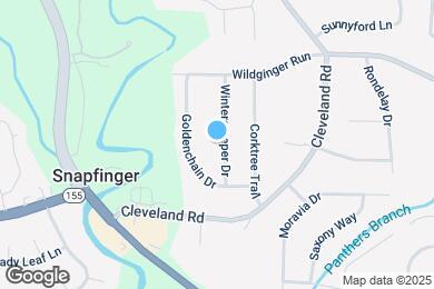 Map image of the property - 3259 Wintercreeper Dr