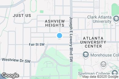 Map image of the property - 966 Ashby Grove SW
