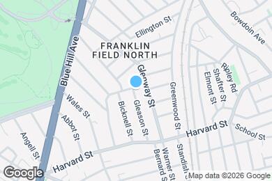 Map image of the property - 43 Gleason St
