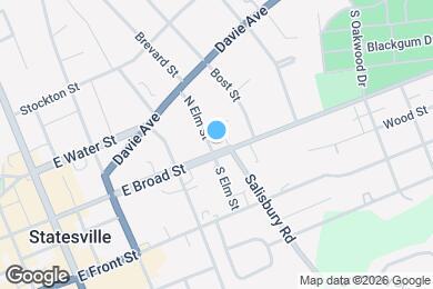 Map image of the property - 401 E Broad St