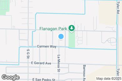 Map image of the property - 350 La Mesa Ct