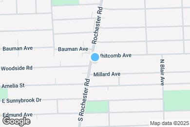 Map image of the property - 4190 Rochester Rd