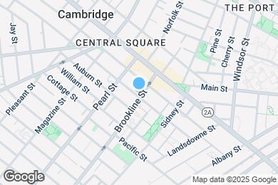 Map image of the property - 33 Brookline St