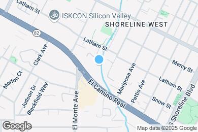 Map image of the property - 1720 W El Camino Real