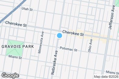 Map image of the property - 3434 Nebraska Ave