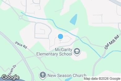 Map image of the property - 41 Crescent Chase