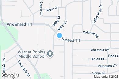 Map image of the property - 709 Arrowhead Trl