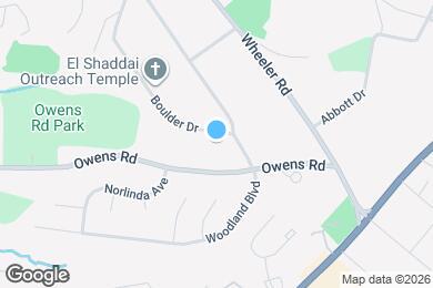 Map image of the property - 5123 Boulder Dr