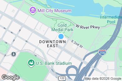 Map image of the property - 215 10th Ave S