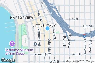 Map image of the property - Vici Luxury Rentals - Little Italy