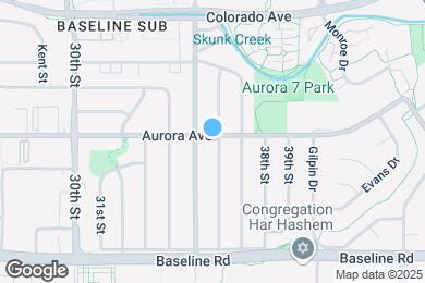 Map image of the property - 875 36th St